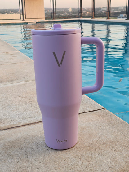 Vaso Térmico Vitality 40oz con Asa Ergonómica – Hidratación Total